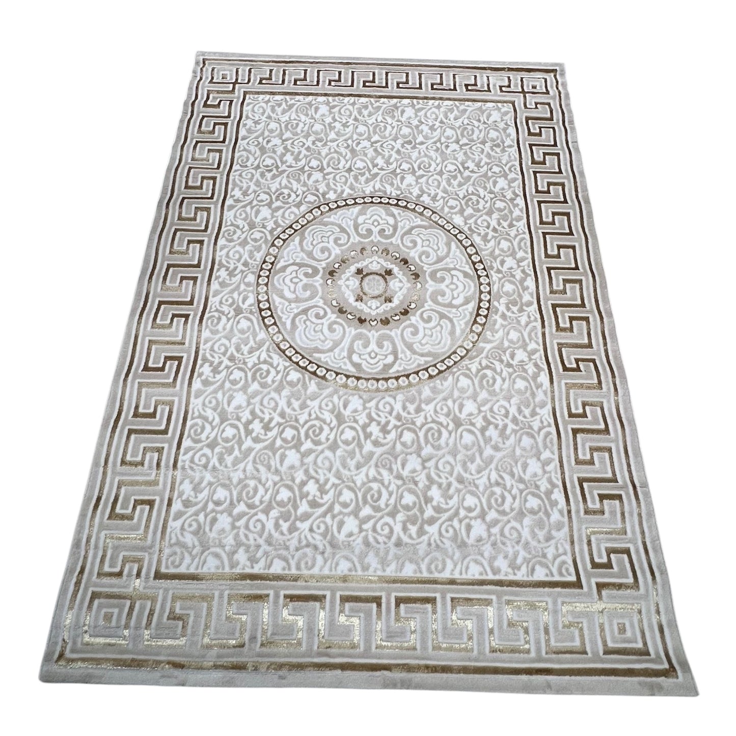 Alfombra Santorini – Elegancia clásica con un toque señorial