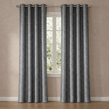 CORTINA MODELO JARVIS 140 X 240 CM - COLOR GRIS