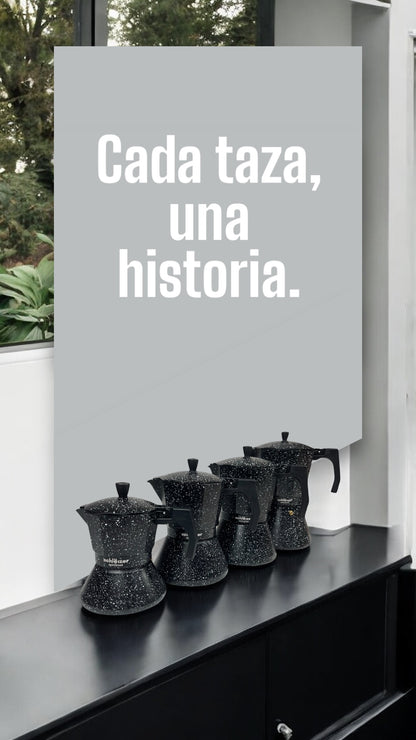 Cafetera Italiana de Aluminio – Estilo Vintage ☕✨