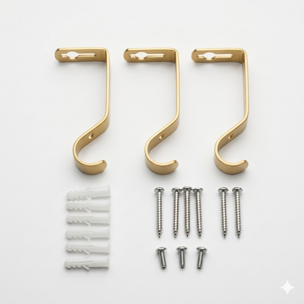Varão de Cortina Extensível 160-310 cm com Ponteira Espiral Decorativa Brilhante – Dourado ✨