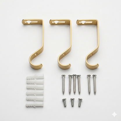 Varão de Cortina Extensível 160-310 cm com Ponteira Espiral Decorativa Brilhante – Dourado ✨