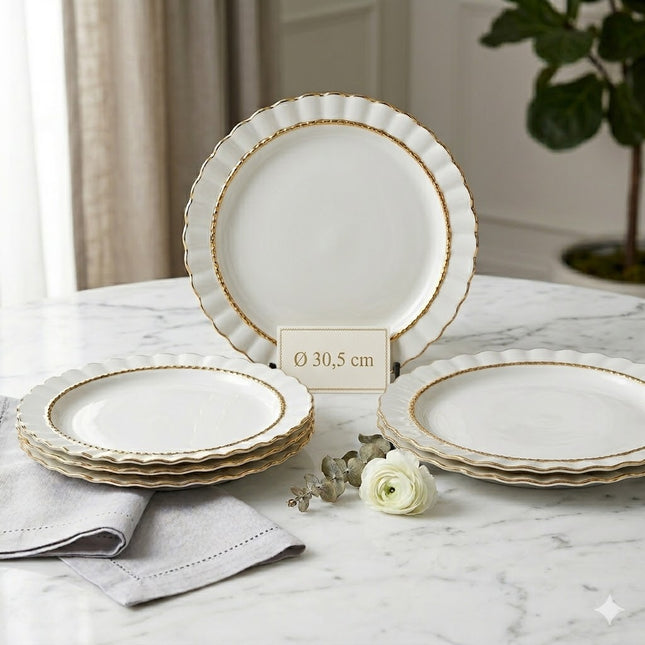 Decorative ceramic set Ø30.5cm