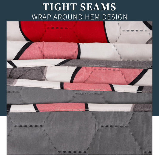 Boutis Quilt for Spring and Summer, Two-Tone Reversible Plain - BURBERRY MODEL