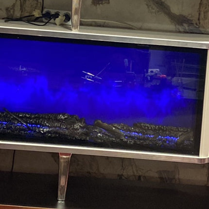 Mesa de TV com lareira digital - BRANCO