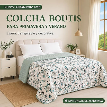 Colcha Bouti Primavera-Verano Estampado Floral | Bazar Al Madina