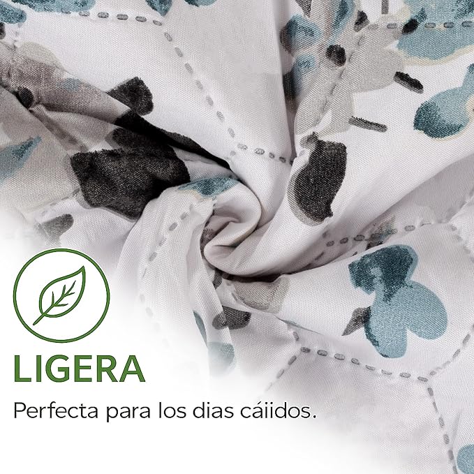 Colcha Bouti Primavera-Verano Estampado Floral | Bazar Al Madina