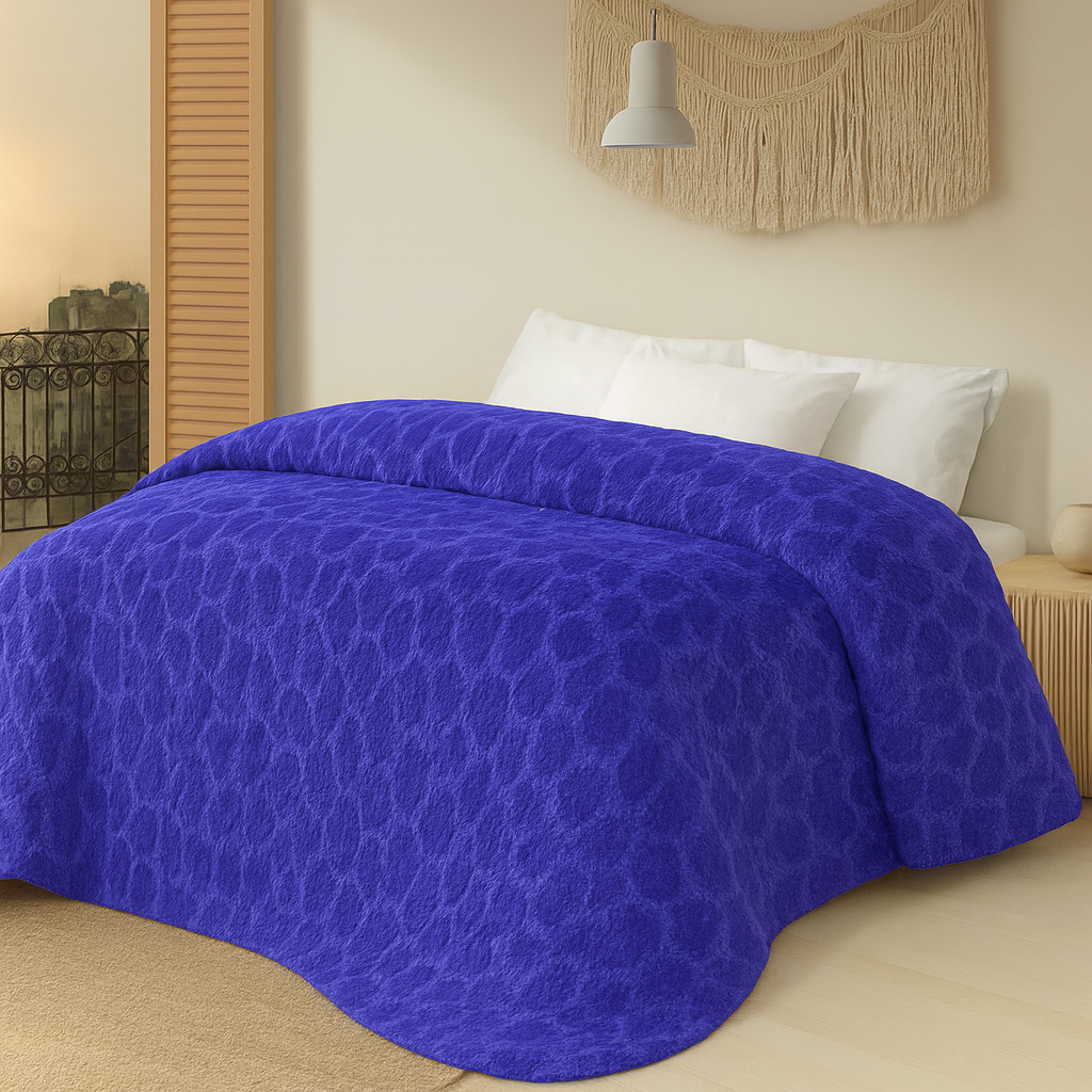 Manta Raschel 220 x 240 cm – 2 kg – 100% Poliéster