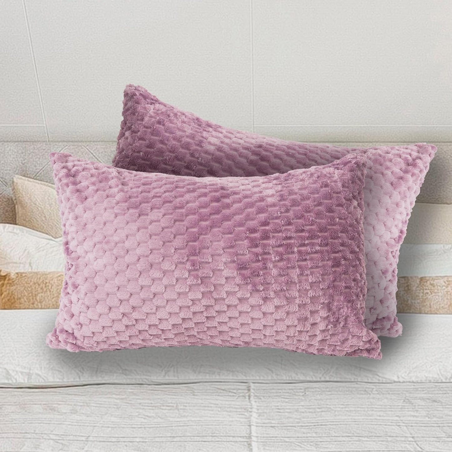 DOWNLOAD SHEEP DUVET 240X260 - 180X240 WITH 2/1 PINK / BEIG / GRAY PILLOWCASES 