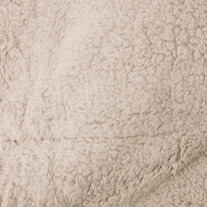 EDREDÓN BORREGO NÓRDICO MODELO PANAL - COLOR BEIGE