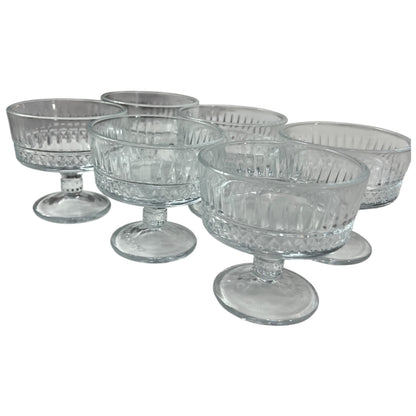 Set de 6 Copas de Cristal