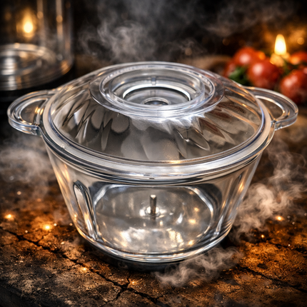 Teffo Electric Food Chopper – Glass Bowl, Double Blade and High Power Motor