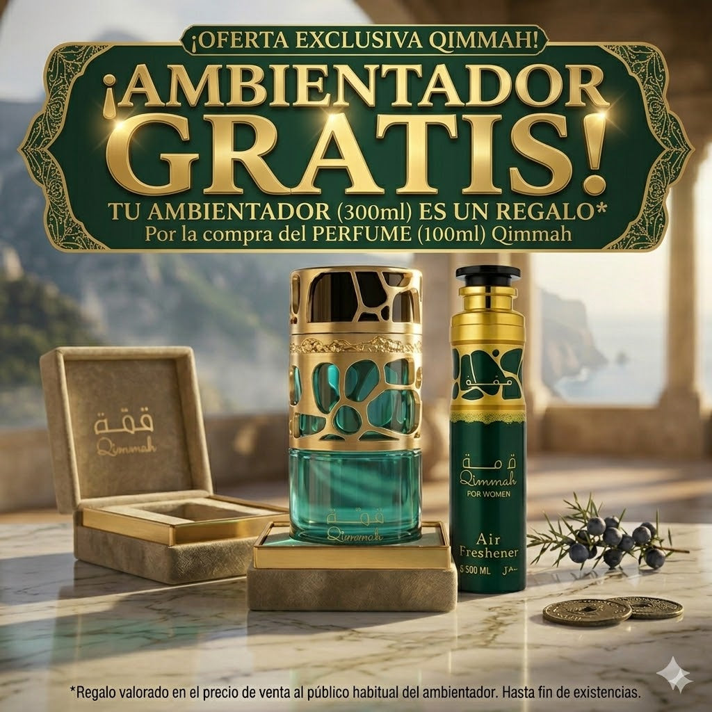 Perfume Qimmah para Mujer 100 ml + Ambientador Qimmah de Regalo