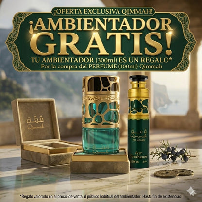 Perfume Qimmah para Mujer 100 ml + Ambientador Qimmah de Regalo
