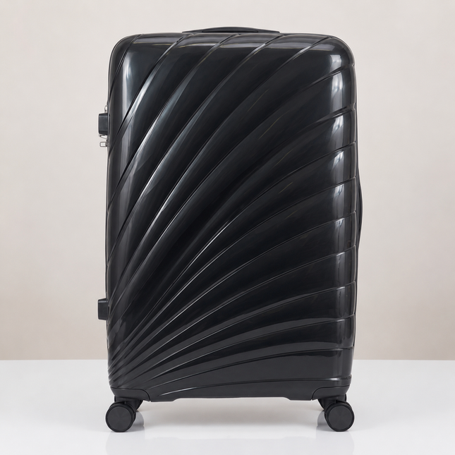 Mala de Viagem Rígida com Rodas 360º – Disponível em Tamanho Pequeno, Médio e Grande - CINZENTO AZULADO
