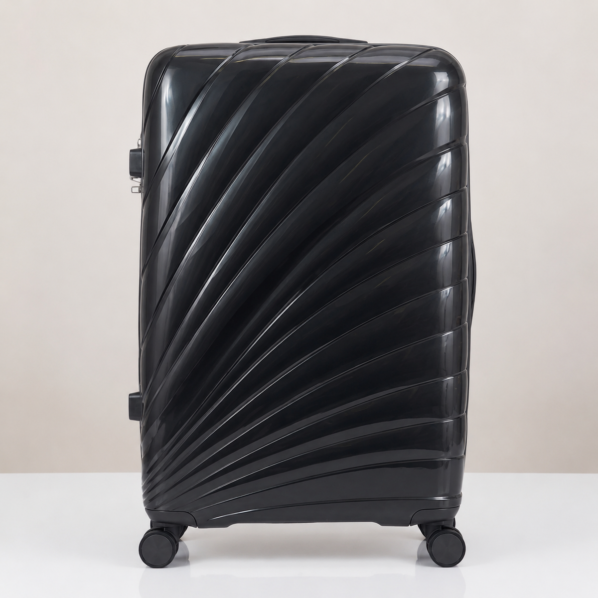 Maleta de Viaje con Ruedas 360º – Disponible en Tamaño Pequeño, Mediano y Grande - NEGRO
