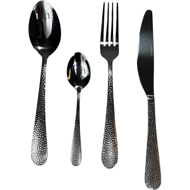 ✨ Silver Cutlery Set – Luxury 24-Piece Pack ✨