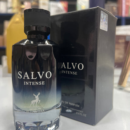 🖤 Salvo Intense – Maison Alhambra (100 ml EDP) · Perfume Árabe Masculino Estilo Dior Sauvage Elixir
