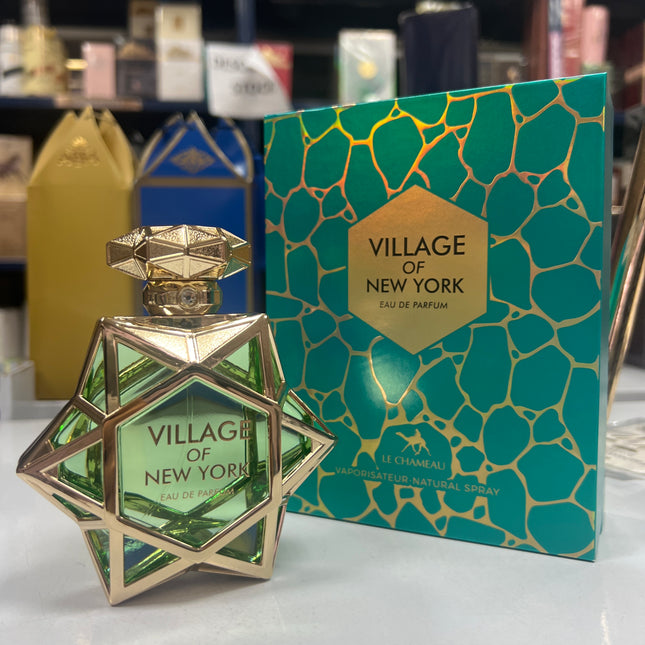 🌇 Village of New York – Le Chameau (100 ml EDP) · Perfume Árabe Unisex Estilo Urbano con Especias y Ámbar