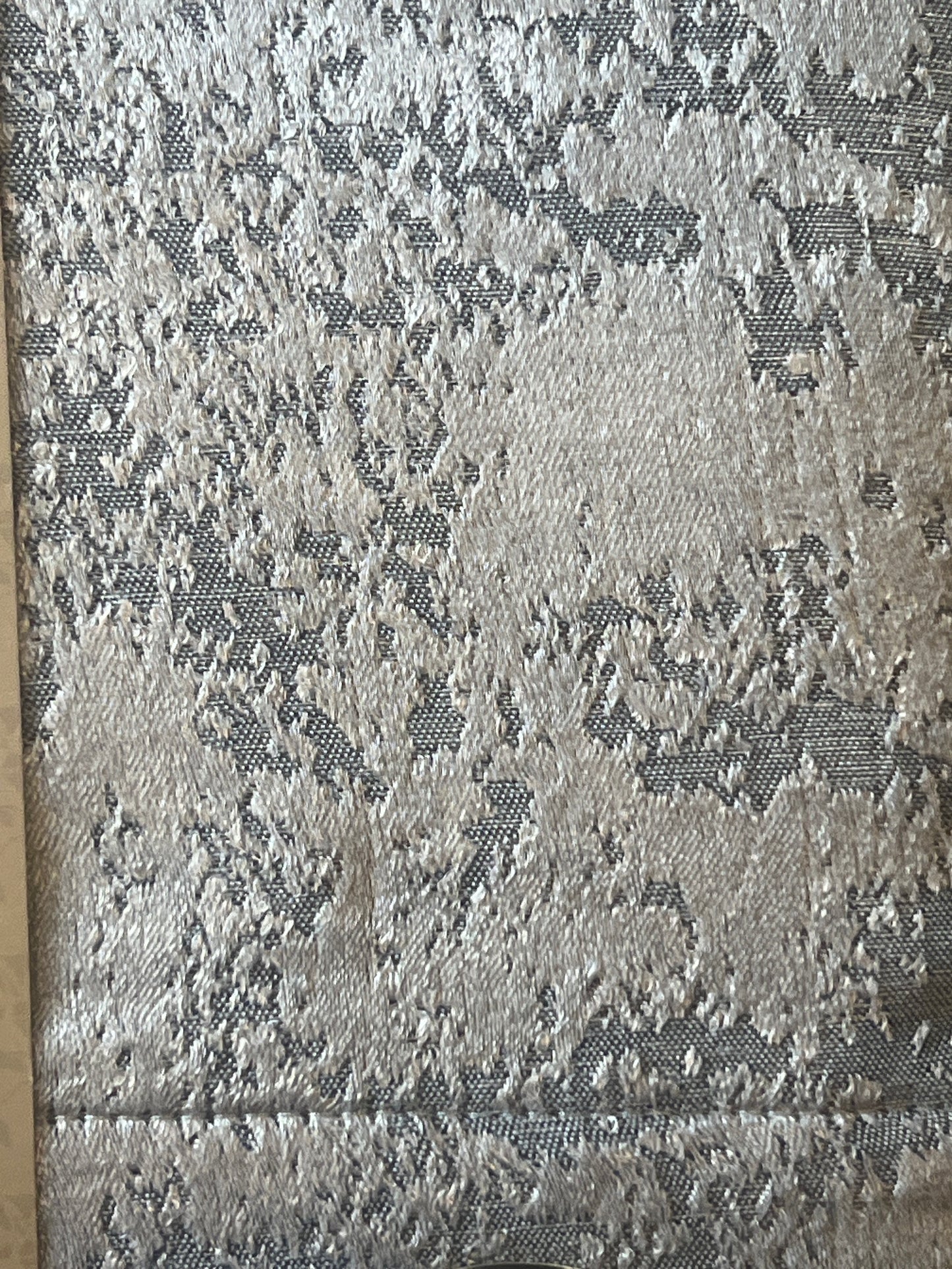 CORTINA JACQUARD MODELO GENOVA 140 X 240 CM - COLOR GRIS (ANILLAS) – GÉRARD PASQUIER