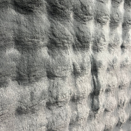 Alfombra suave de piel conejo DISEÑO 3D  NEGRO/GRIS/ROSA/BEIG 200x280