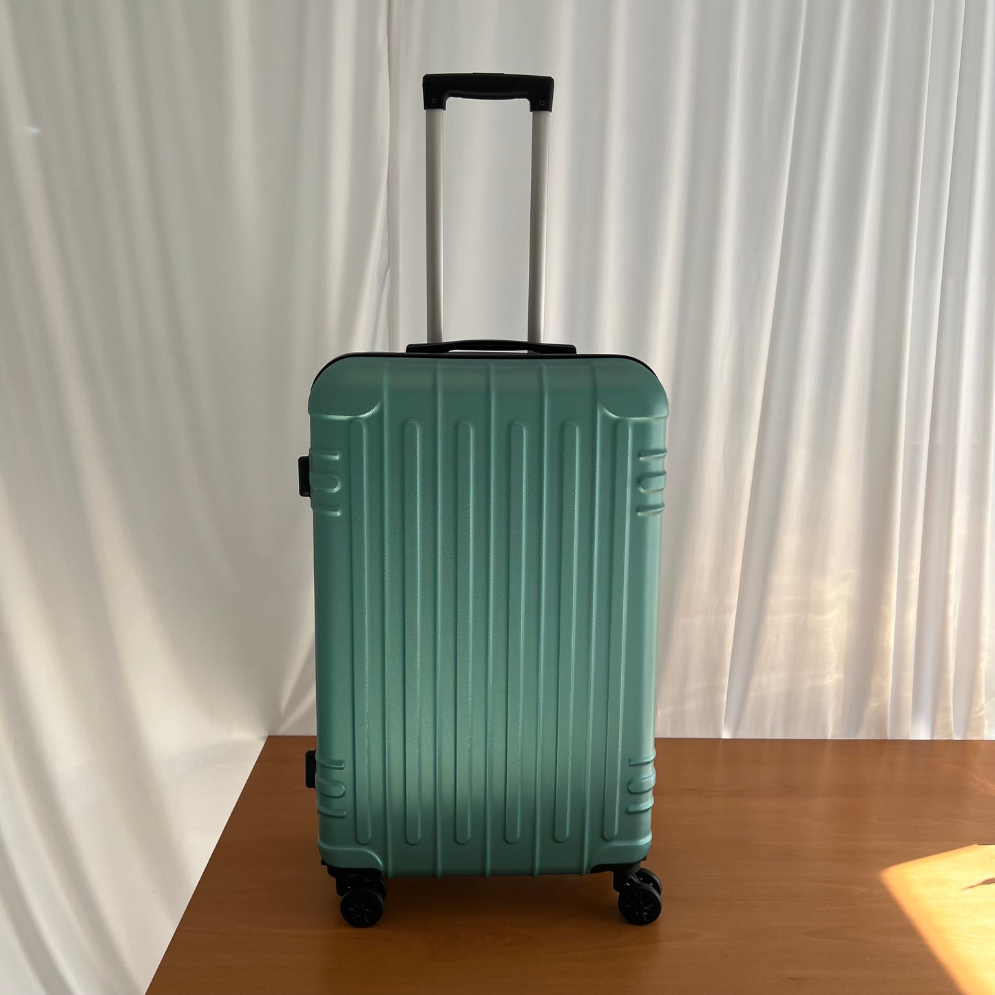 ✈️ Set de 3 Maletas Rígidas de Viaje - ¡Exclusivo Color Verde Aguamarina!