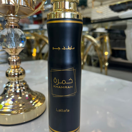 🔥 Aromatizador de Ambiente Khamrah – Lattafa | Spray 300 ml