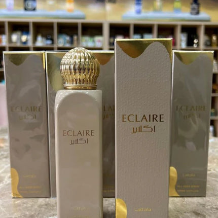 🍮 Spray Corporal Perfumado Lattafa Eclaire 150 ml – Vainilla Cremosa Gourmand