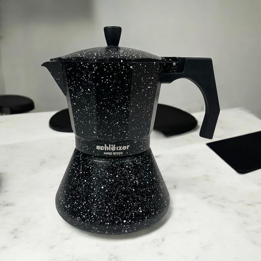 Cafetera Italiana de Aluminio – Estilo Vintage ☕✨