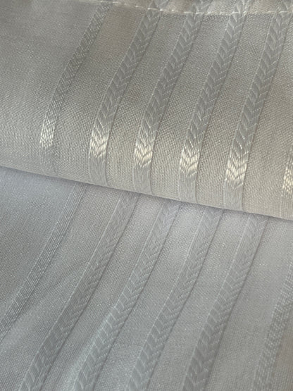 PACK X2 CORTINA VISILLO  MODELO RUFFLE 140 X 240 CM