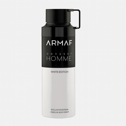 Armaf Odyssey Homme White Edition – Exclusive Men's Body Spray, Elegant and Modern Scent