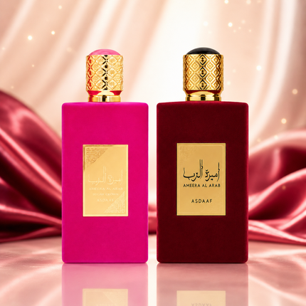 Pack 2 Perfumes Árabes Ameerat Al Arab Sugar Crown + Ameer Al Arab Asdaaf