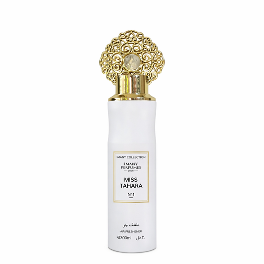 Miss Tahara – Aromatizador de Ambientes Árabe 300 ml | Fragrância Limpa, Suave e Elegante (Coleção Imany)