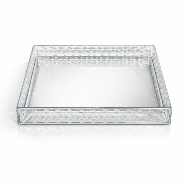 Square Clear Acrylic Tray – Minimalist and Elegant