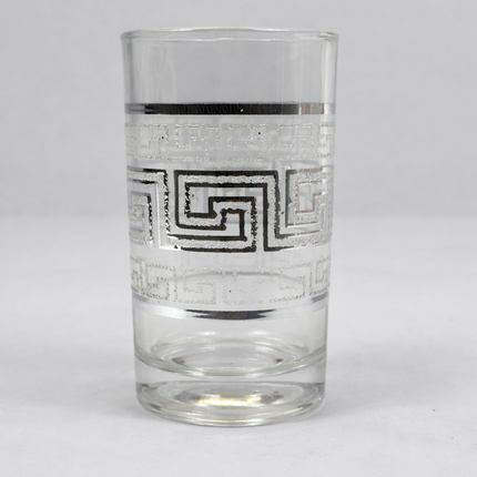 Set de 12 Vasos de Vidrio con Diseño Decorativo – 180 ml