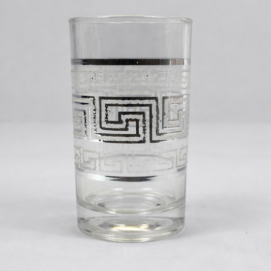 Set de 12 Vasos de Vidrio con Diseño Decorativo – 180 ml