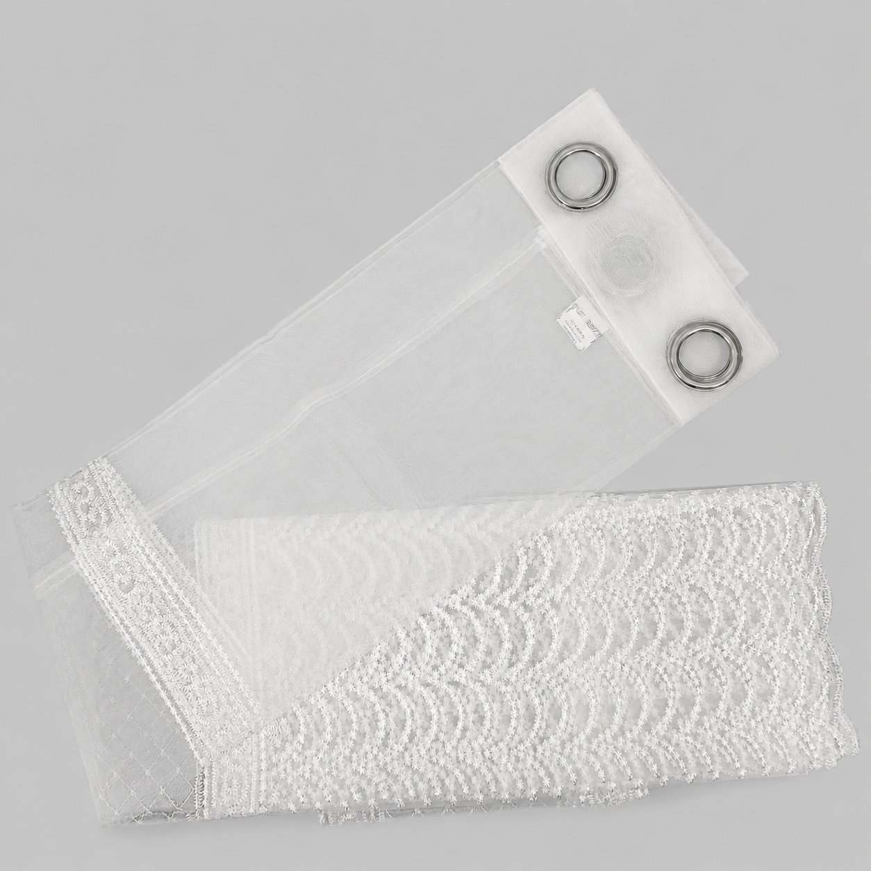 PACK X2 Cortina Opaca con Ojales 140 × 240 cm - Cortina Kubu