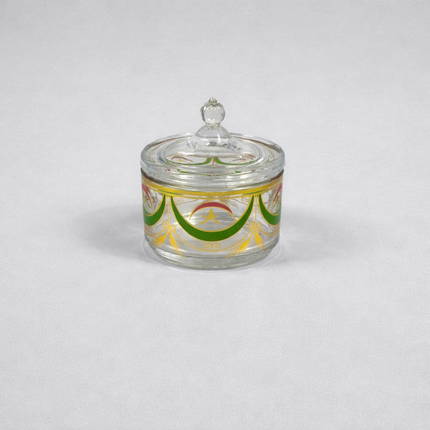 ✨ Set de Frascos Decorativos de Cristal con Tapa – Diseño Elegante Multicolor ✨