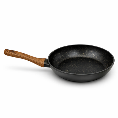 🖤 Sartén Gourmet Kitchen Eneas – Aluminio 4mm con Revestimiento Mármol Antiadherente