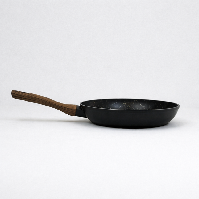 🖤 Sartén Gourmet Kitchen Eneas – Aluminio 4mm con Revestimiento Mármol Antiadherente