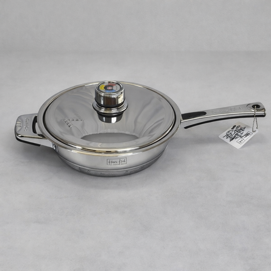 🥘 Batería de Cocina Premium de Acero Inoxidable con Control de Temperatura – 9 Piezas