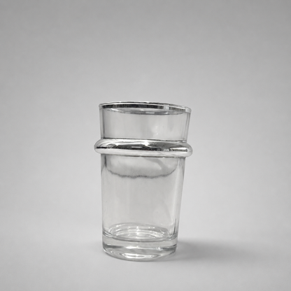 Set de 12 Vasos de Té de Cristal Transparente – Elegantes y Prácticos