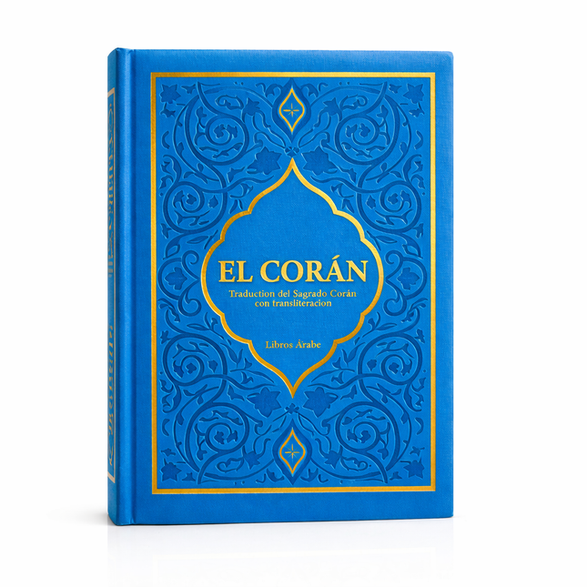 Coran Traducido y transliterado en lengua española AZUL