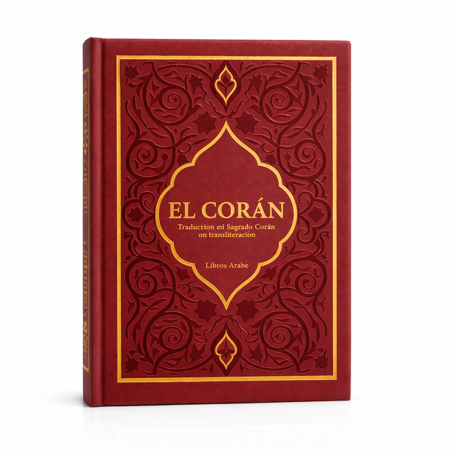 Coran Traducido y transliterado en lengua española ROJO
