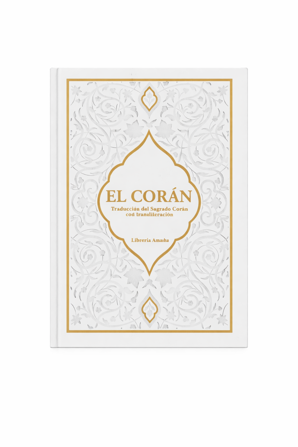 Alcorão traduzido e transliterado para espanhol.