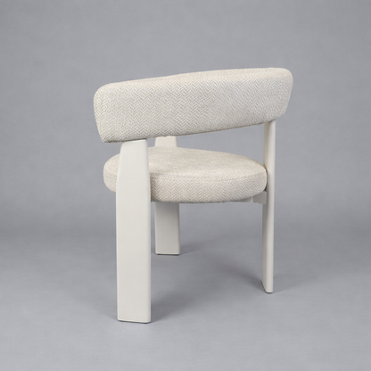 👑 Nodar 03 Chair in Ivory (Light Cream) 🤍✨