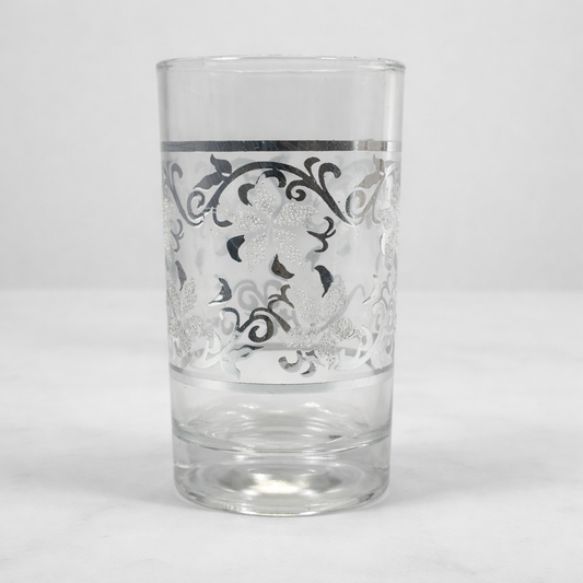 Set de 12 Vasos de Vidrio con Diseño Decorativo – 180 ml