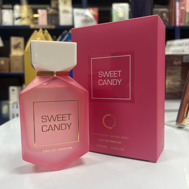 Sweet Candy – Camera (100 ml EDP) · Perfume Árabe Femenino Gourmand con Frutas, Caramelo y Vainilla