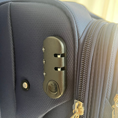 Set de 3 Maletas de Viaje  — Diseño Ligero y Resistente — 4 Ruedas 360º