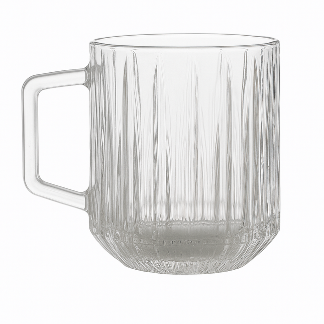 Conjunto de 6 copos de vidro com pega - 250 ml