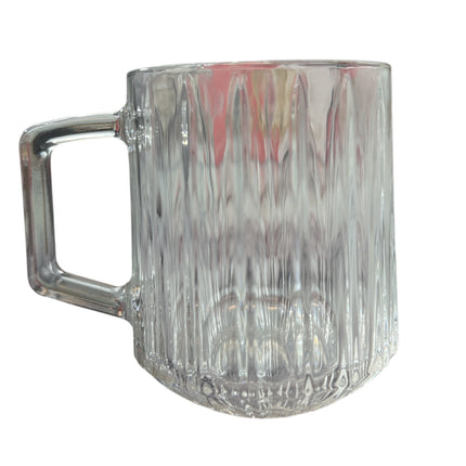 Conjunto de 6 copos de vidro com pega - 250 ml